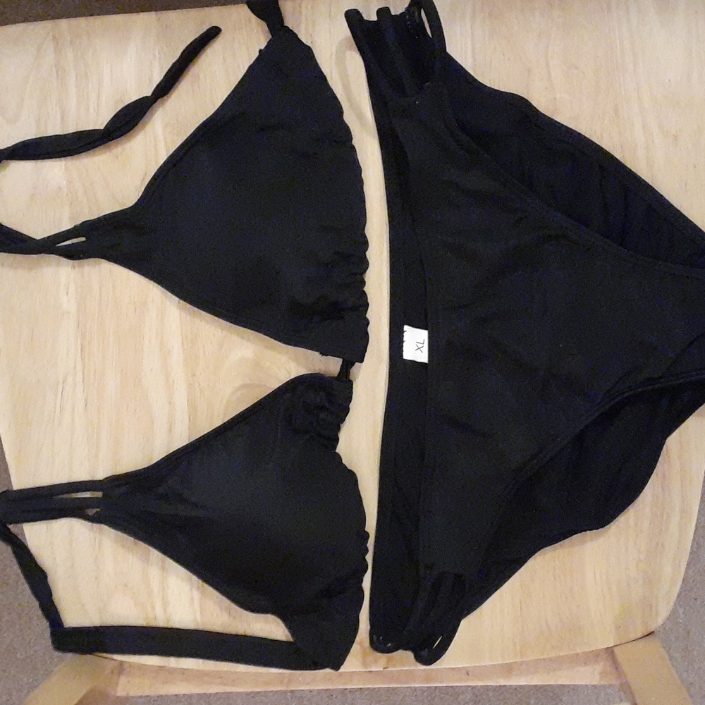 Two piece bathing suit